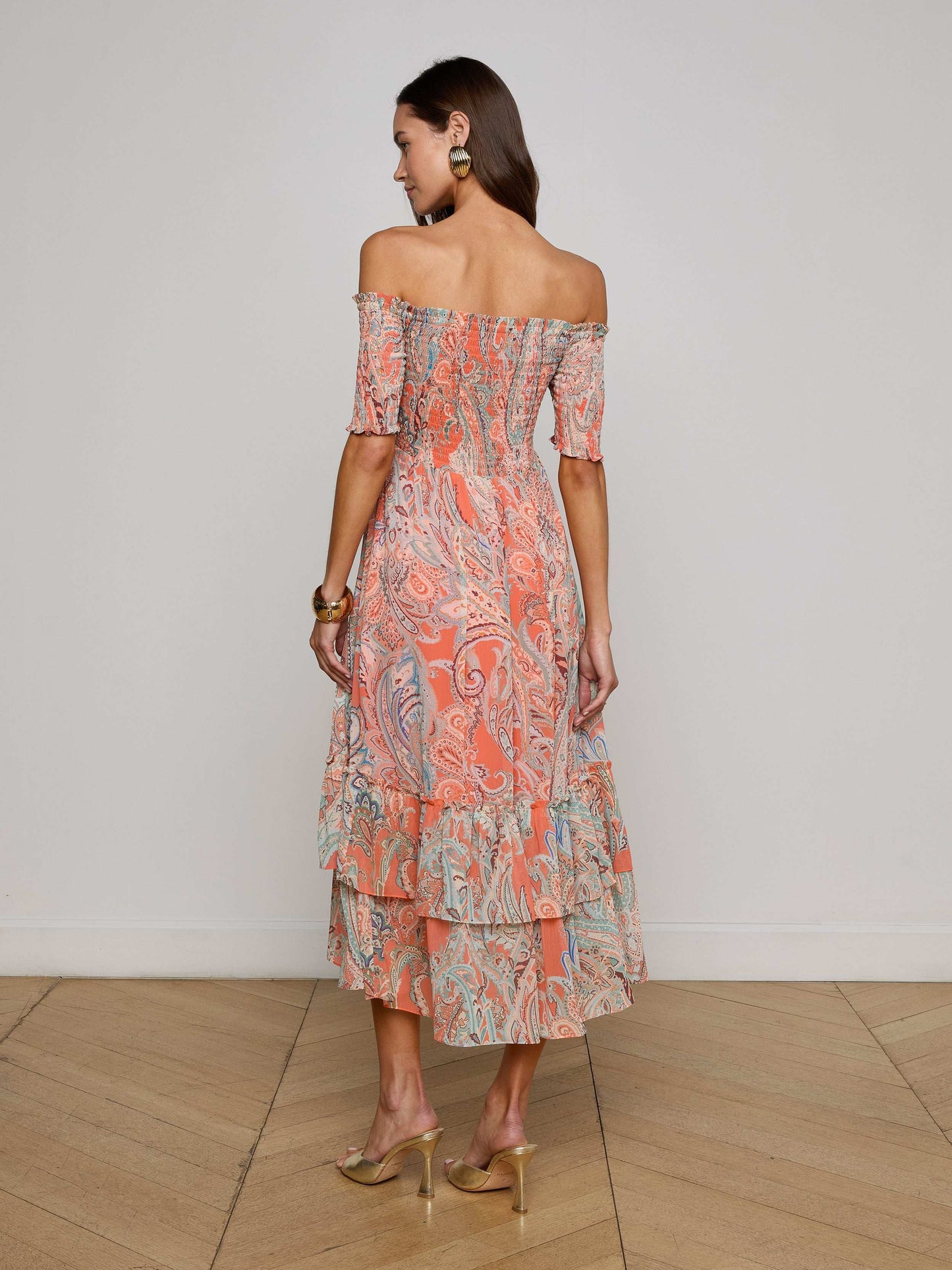 Oriel Off-The-Shoulder Dress