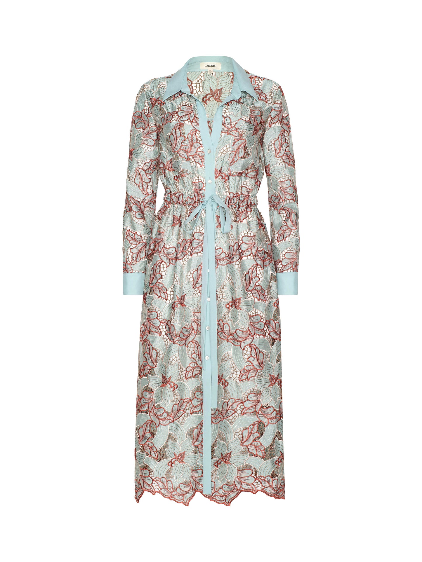 Emilio Lace Shirt Dress