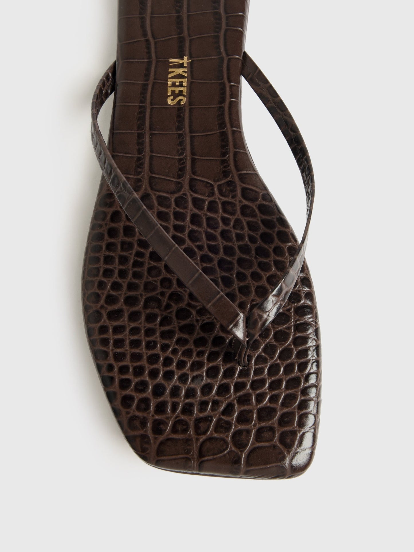 Tkees Women's Square Toe Lily Flip Flop