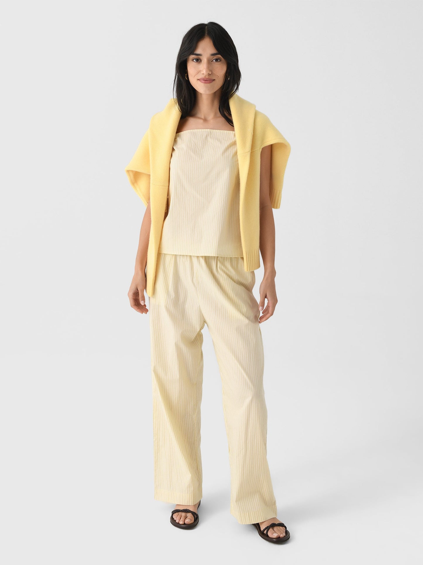 Deiji Studios Women's Gathered Strap Top