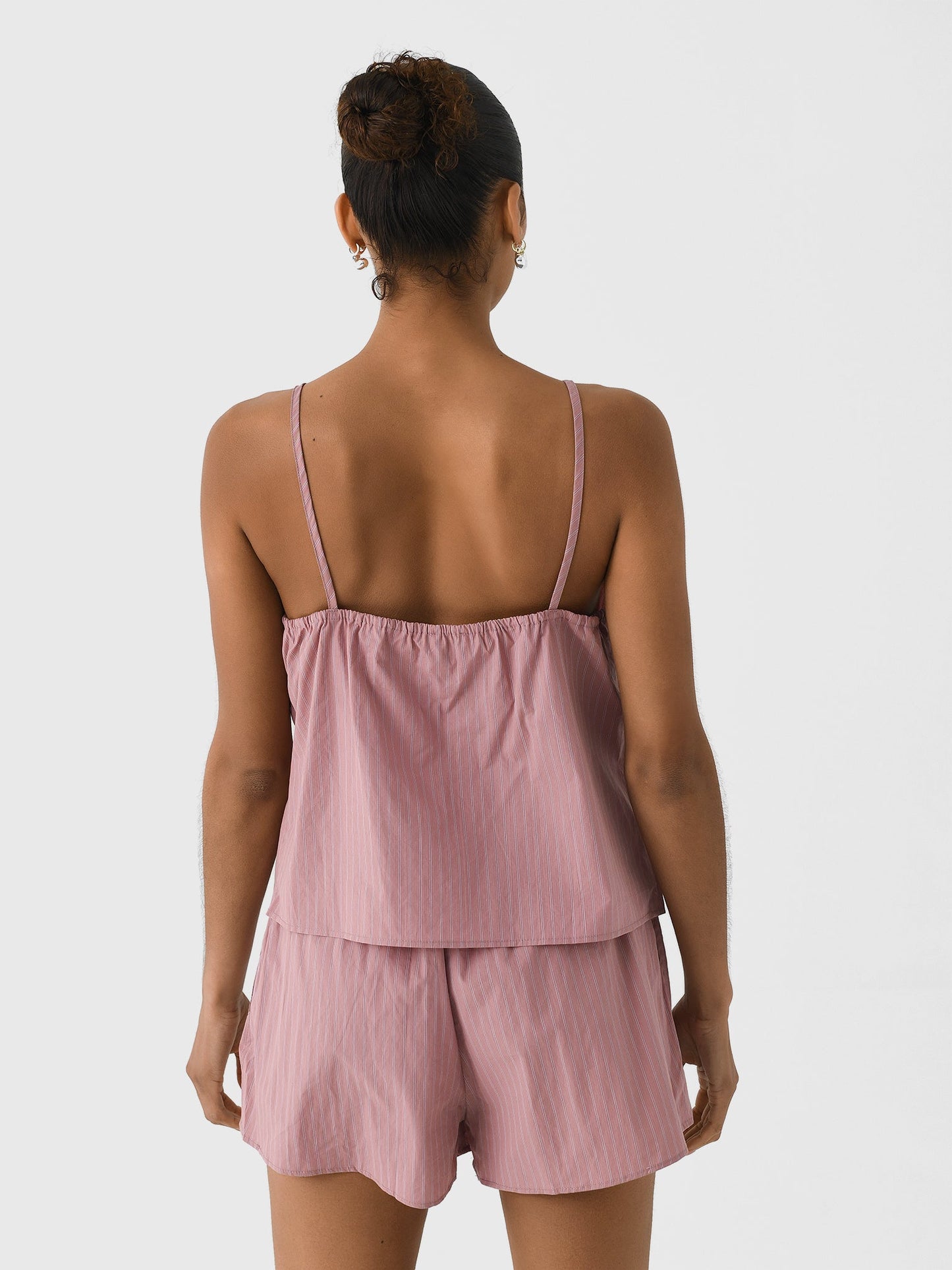 Deiji Studios Women's Placket Short Set