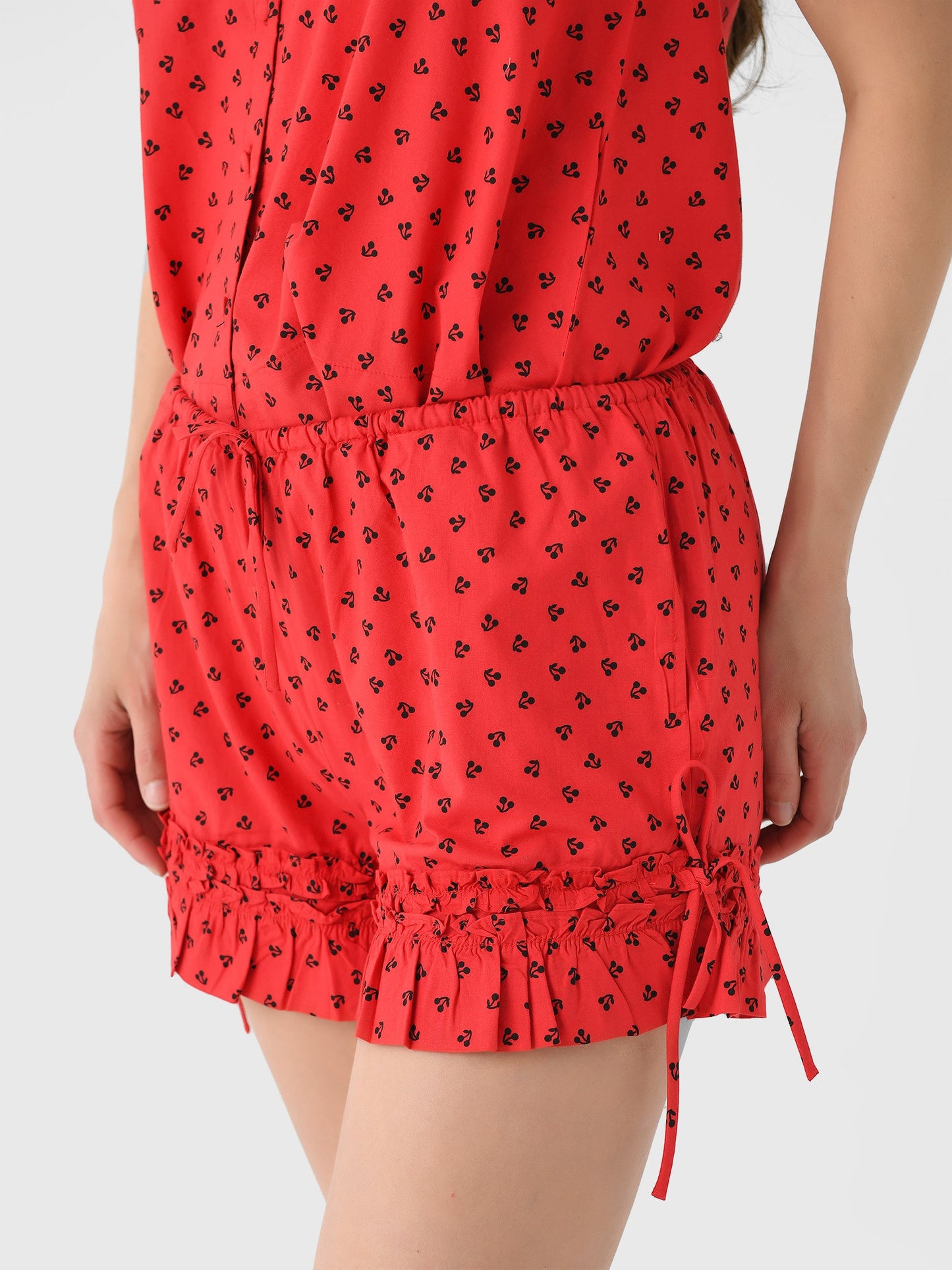 Damson Madder Women's Mafalda Frilly Tie Bloomer