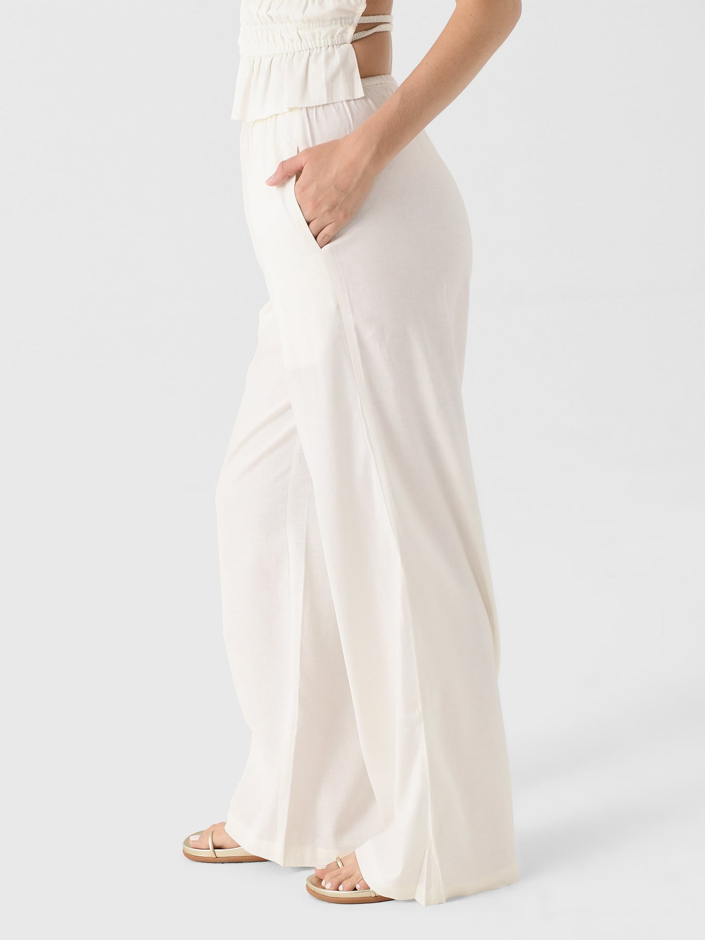Solid + Striped Women's Linen Monaco Pant