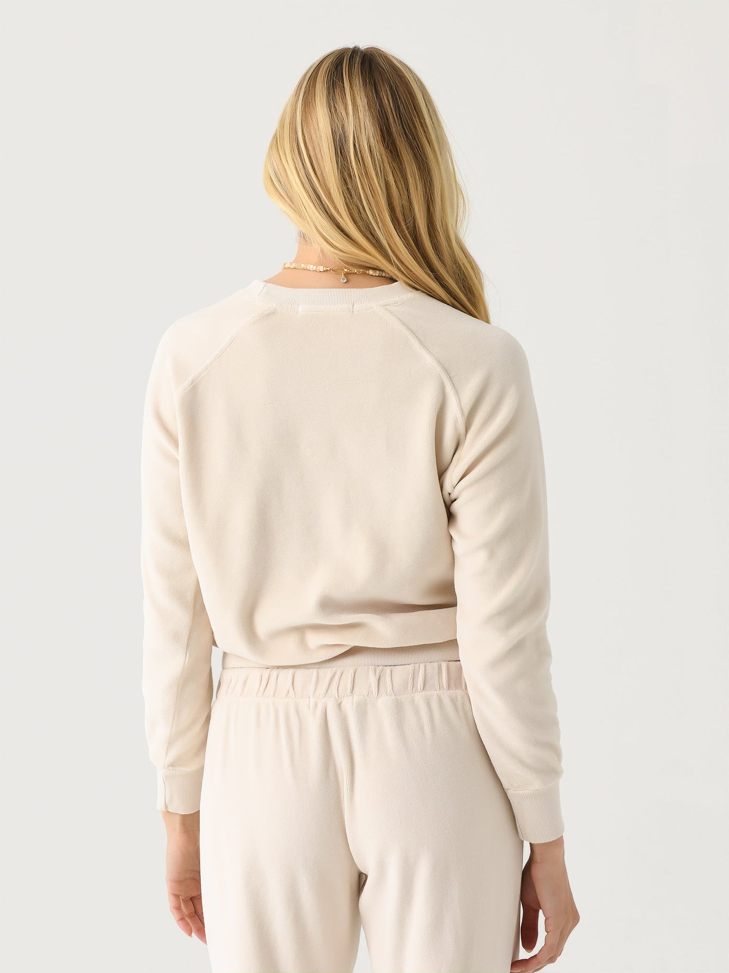 Perfect White Tee Women's Stella Velour Sweatshirt