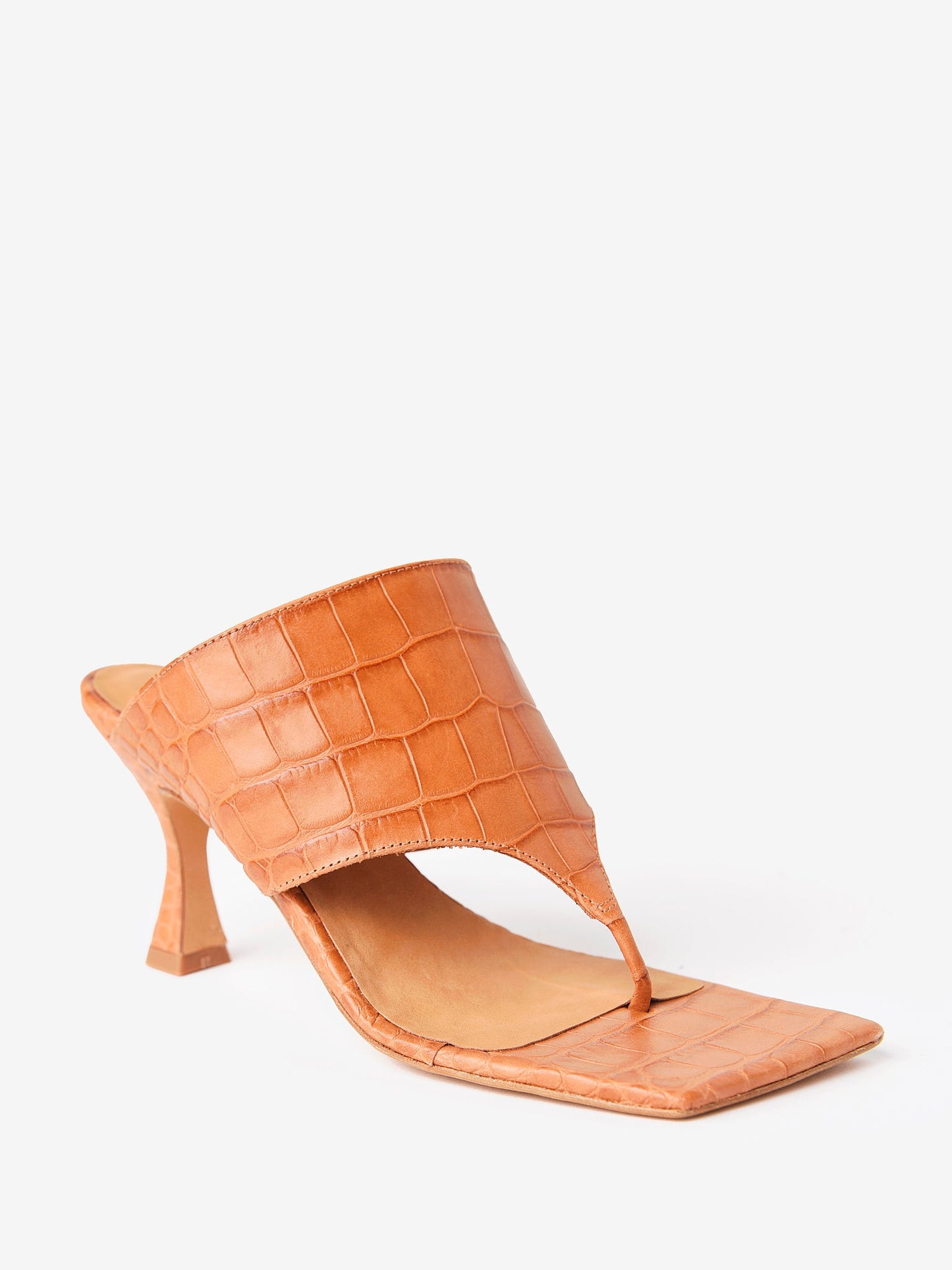 Toral Coco Cindy Heeled Leather Sandal