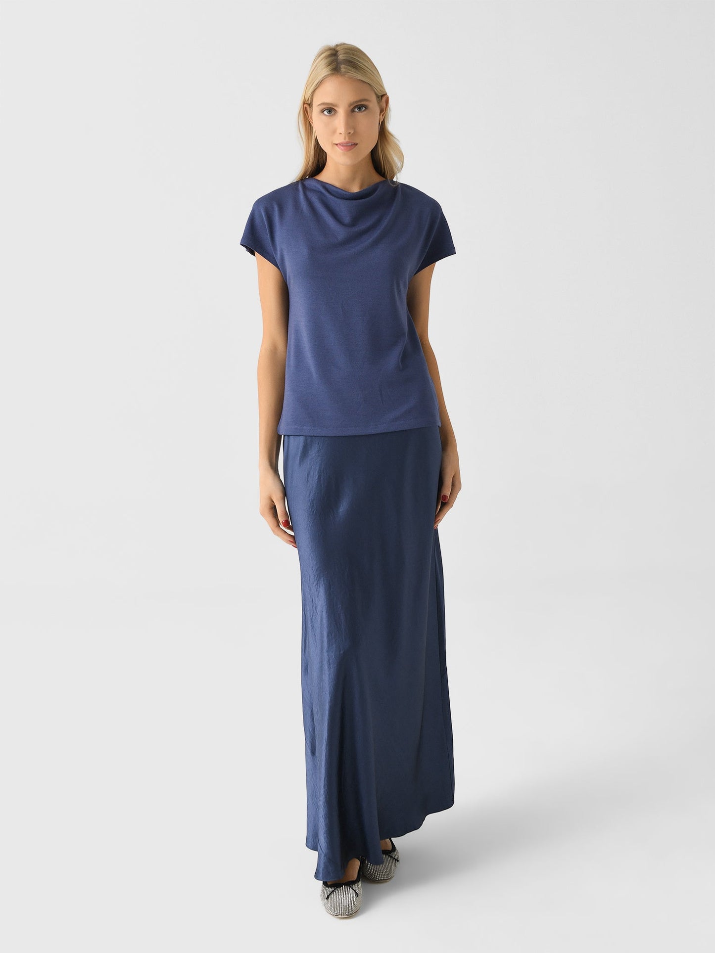 Vince Women's Knit Cowl-Neck Top