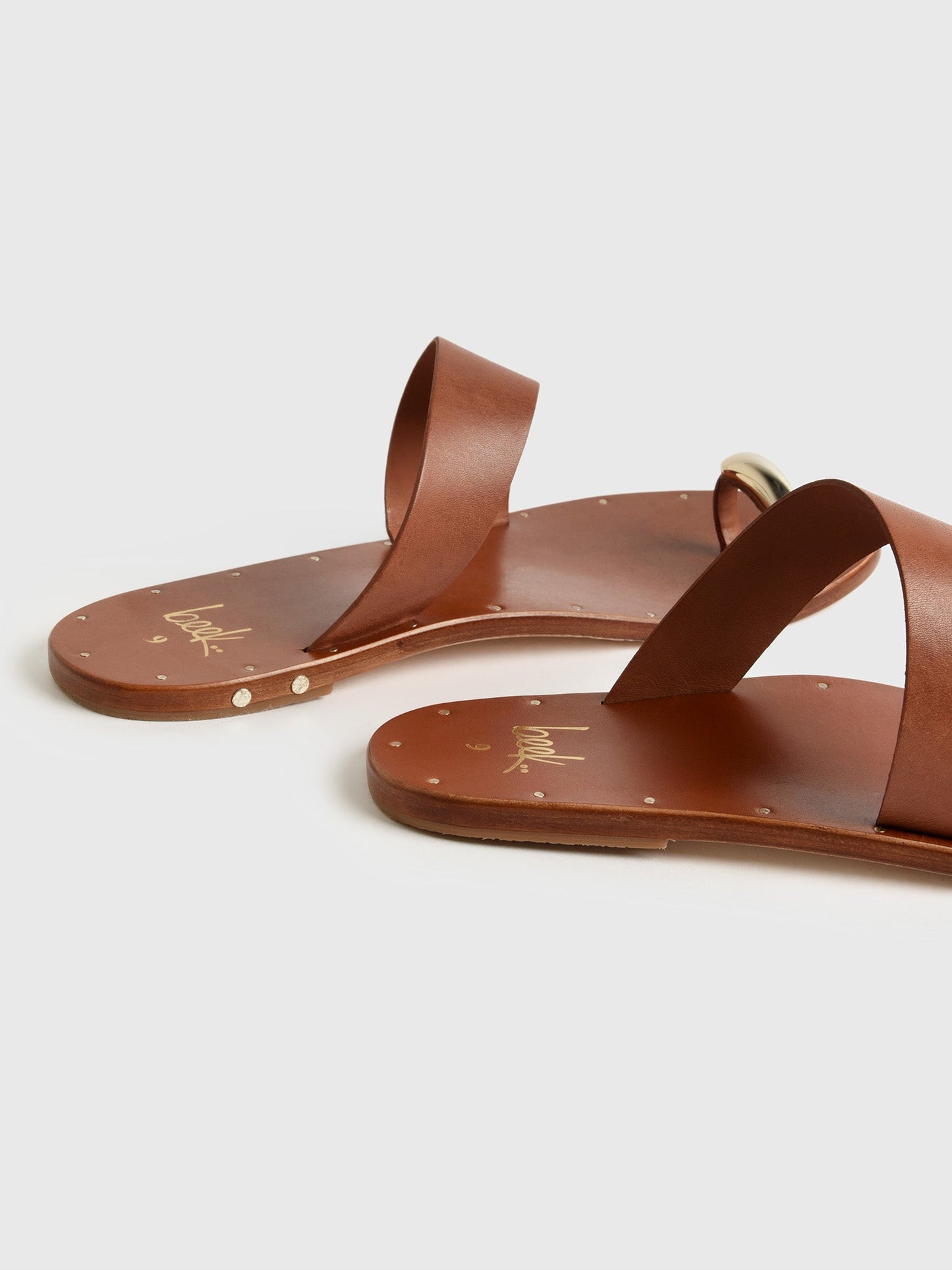 Beek Women's Goldfinch Toe Ring Sandal