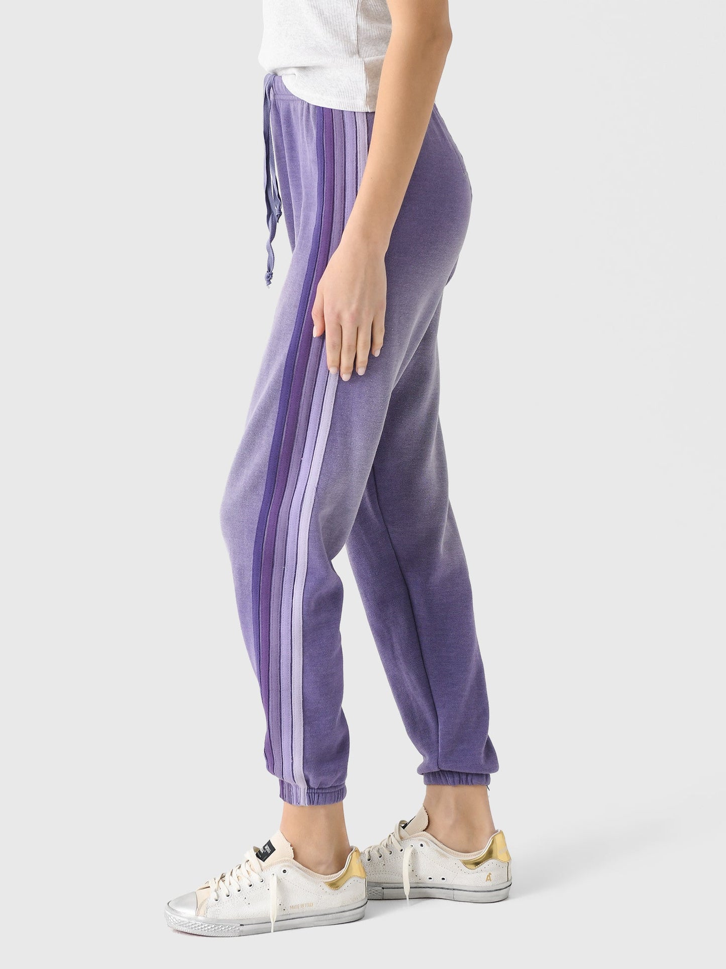 Aviator Nation Women's 5 Stripe Sweatpant