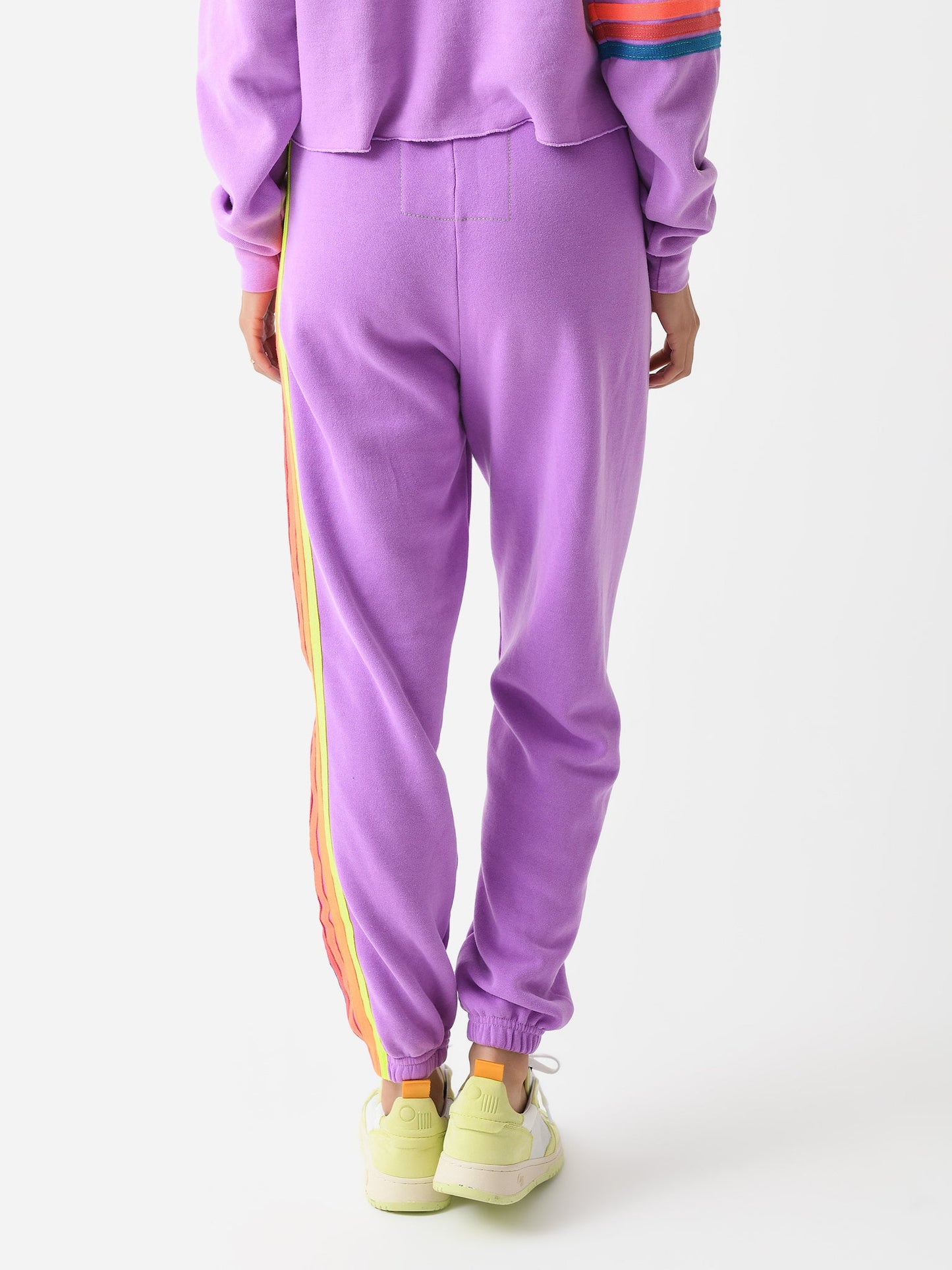 Aviator Nation Women's 5 Stripe Sweatpant