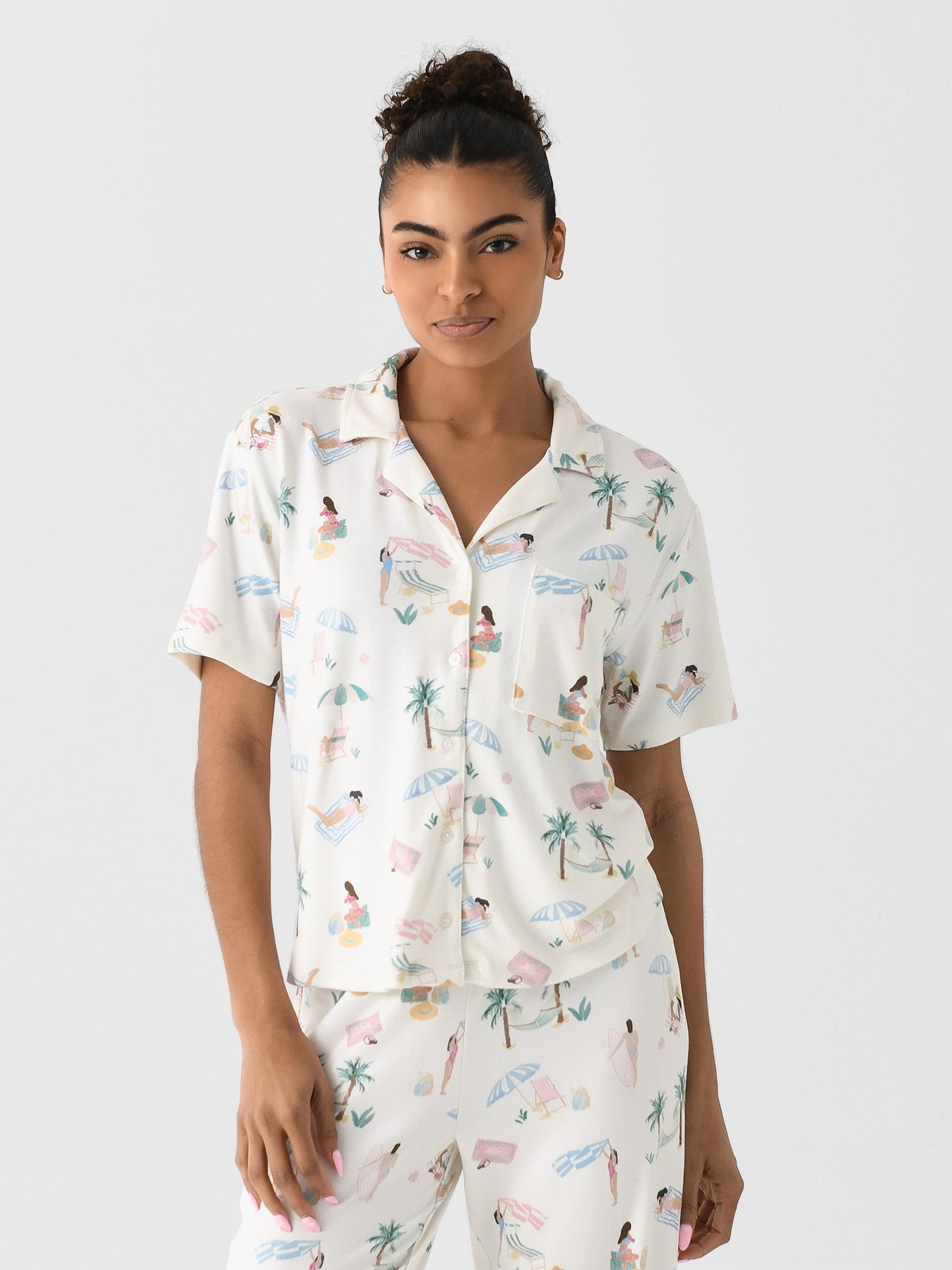 Z Supply Women's Beach Days Pajama Top