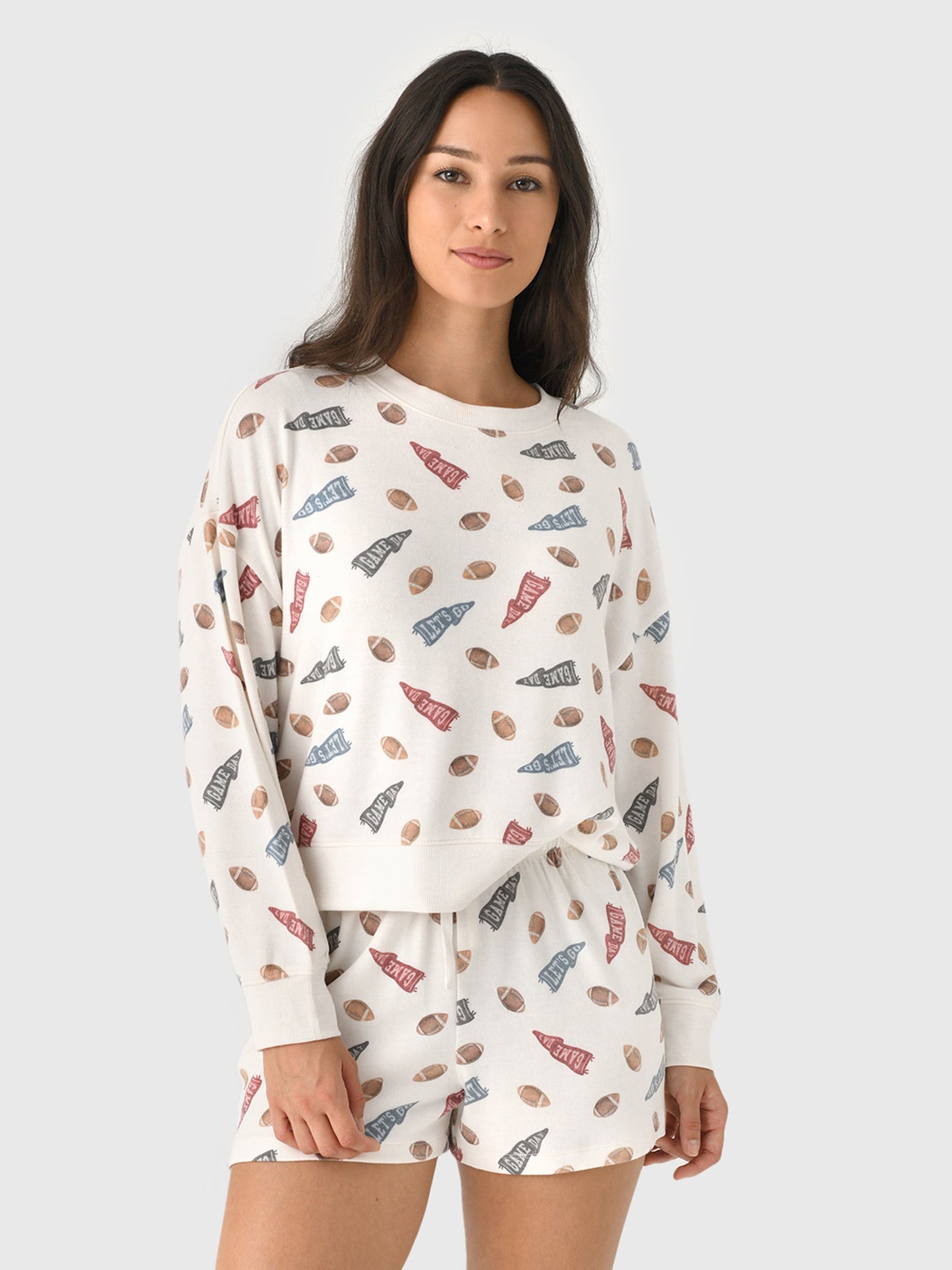 Z Supply Women's Elle Let's Go Long Sleeve Top