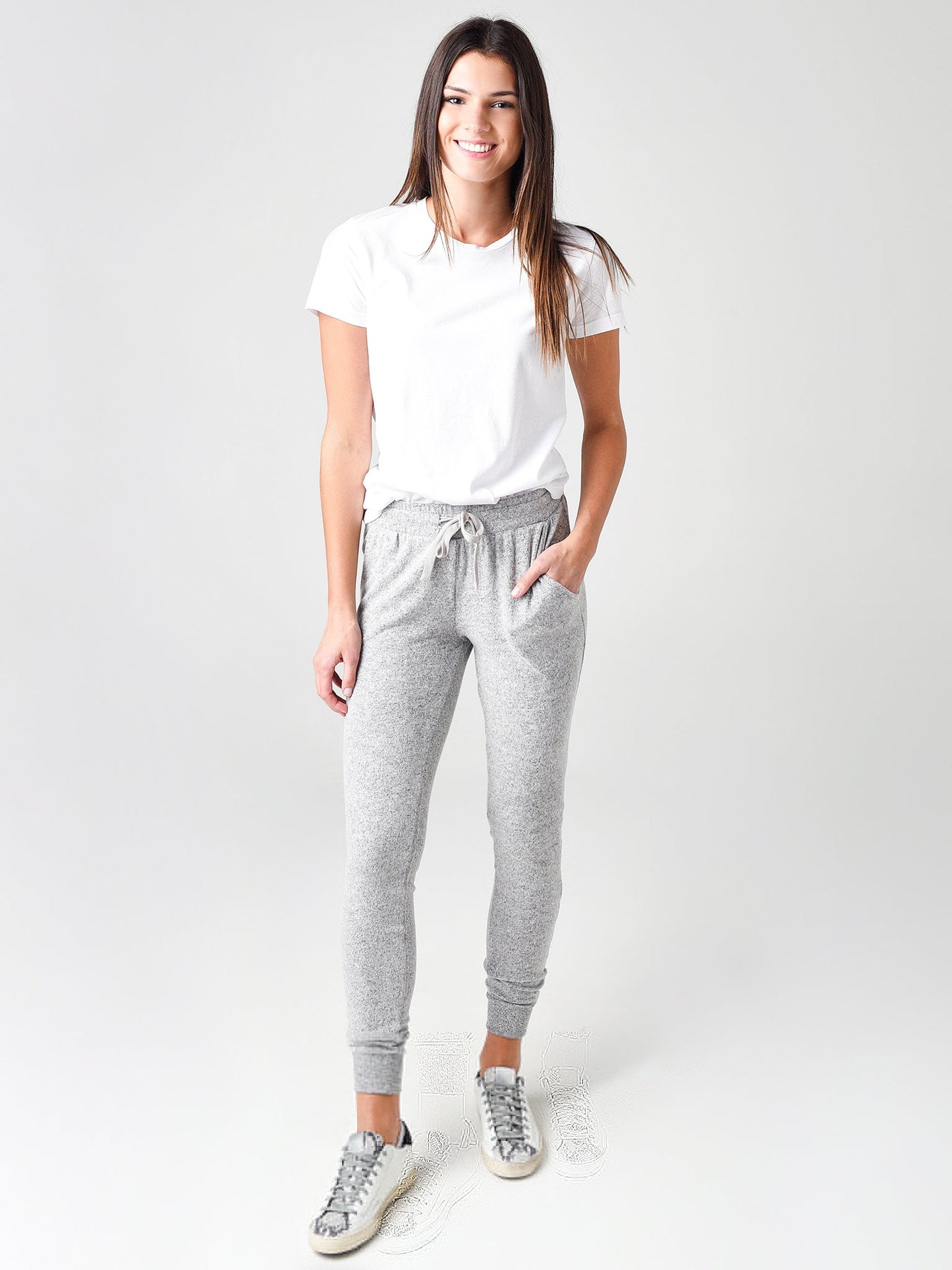 Z Supply Women's Marled Jogger Pant