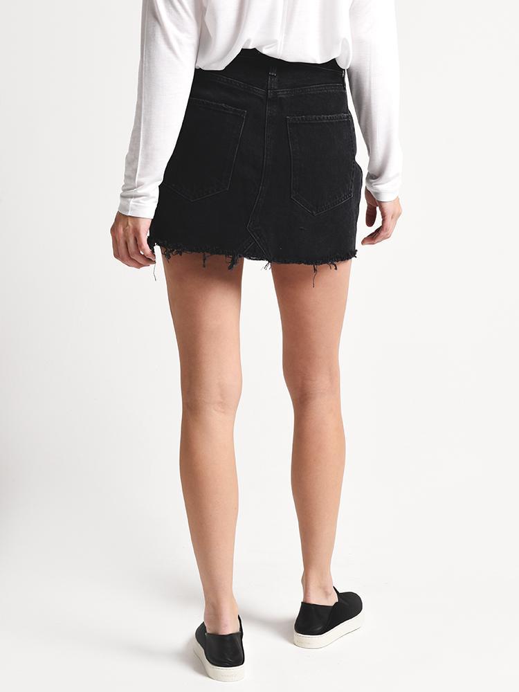 AGOLDE Quinn High Rise Mini Skirt