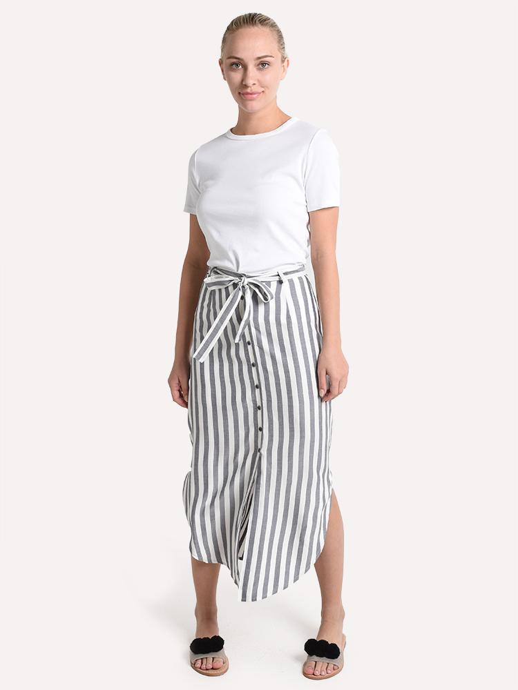 BB Dakota Stipe I Like Skirt