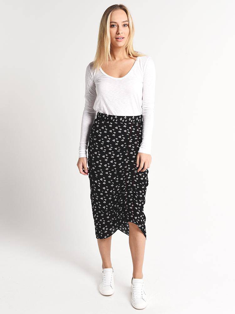 Tanya Taylor Poppy Print Riva Skirt