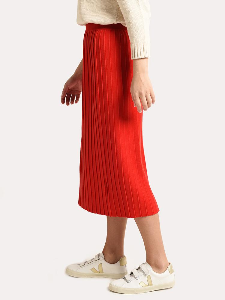 Chinti & Parker Day Dreamer Pleated Skirt