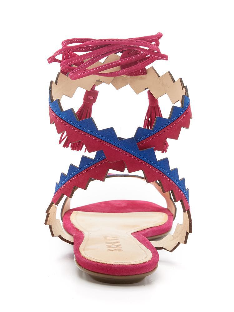 Schutz Leila Ankle Wrap Sandal