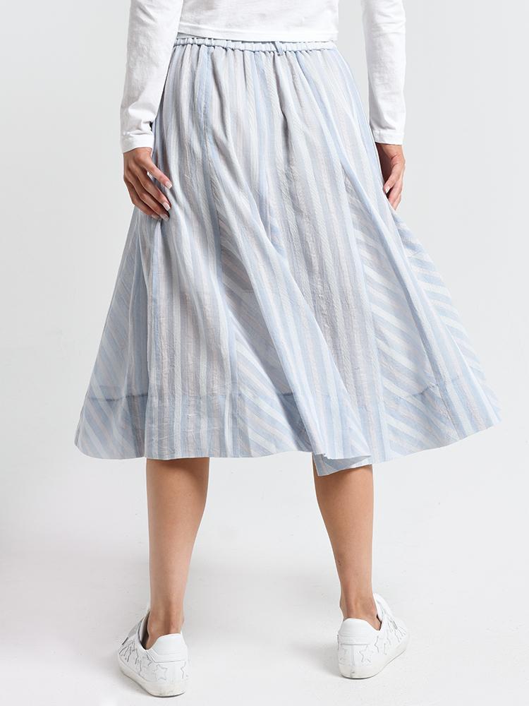 Lemlem Nefasi Button Down Skirt