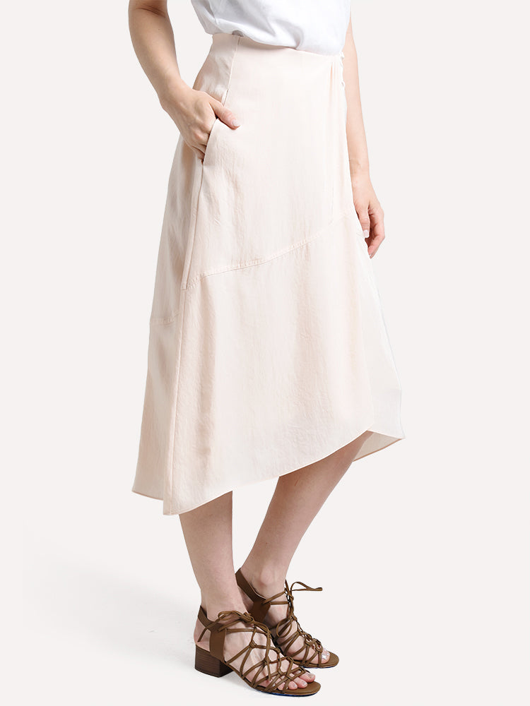 Vince Twist Drape Skirt