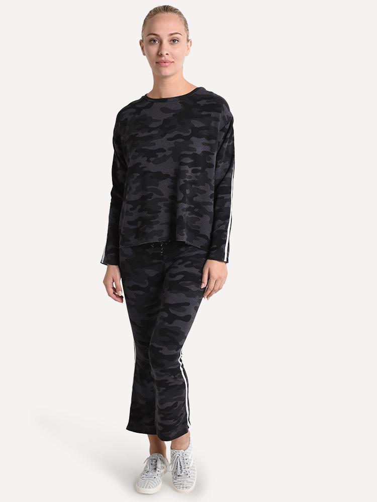 Sundry Camo Kick Flare Pant
