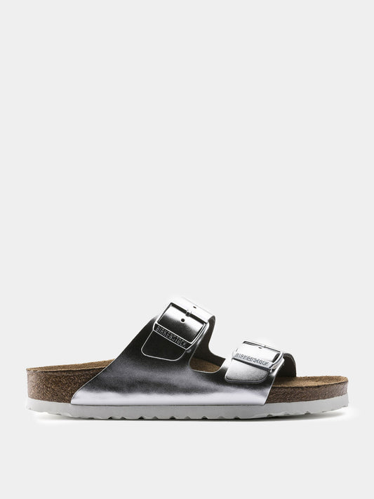 Birkenstock Women's Arizona Soft Footbed Leather Sandal