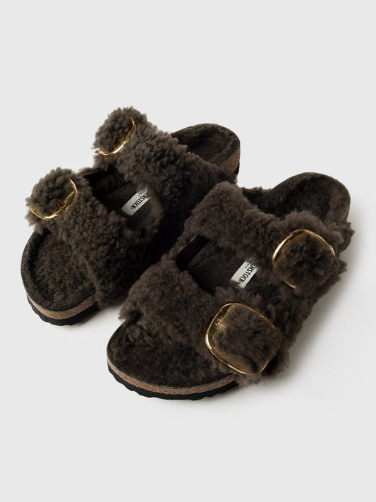 Birkenstock Women's Arizona Big Buckle Shearling Sandal