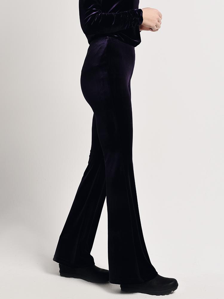 Sno Skins Plushtech Velvet Flared Leg Pant