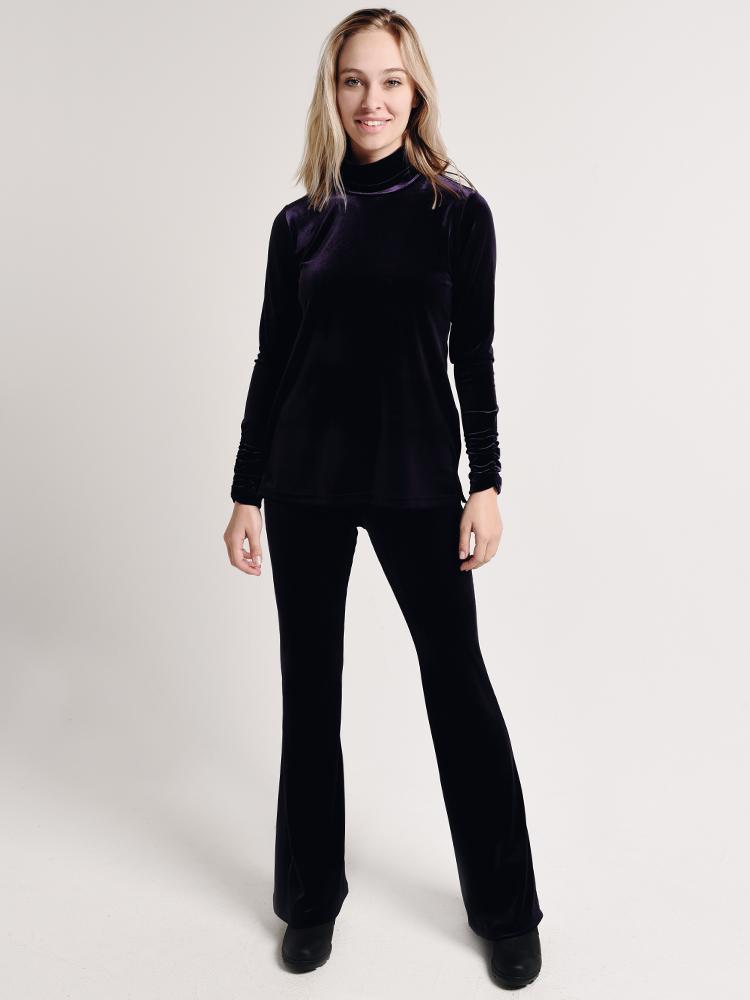 Sno Skins Plushtech Velvet Flared Leg Pant