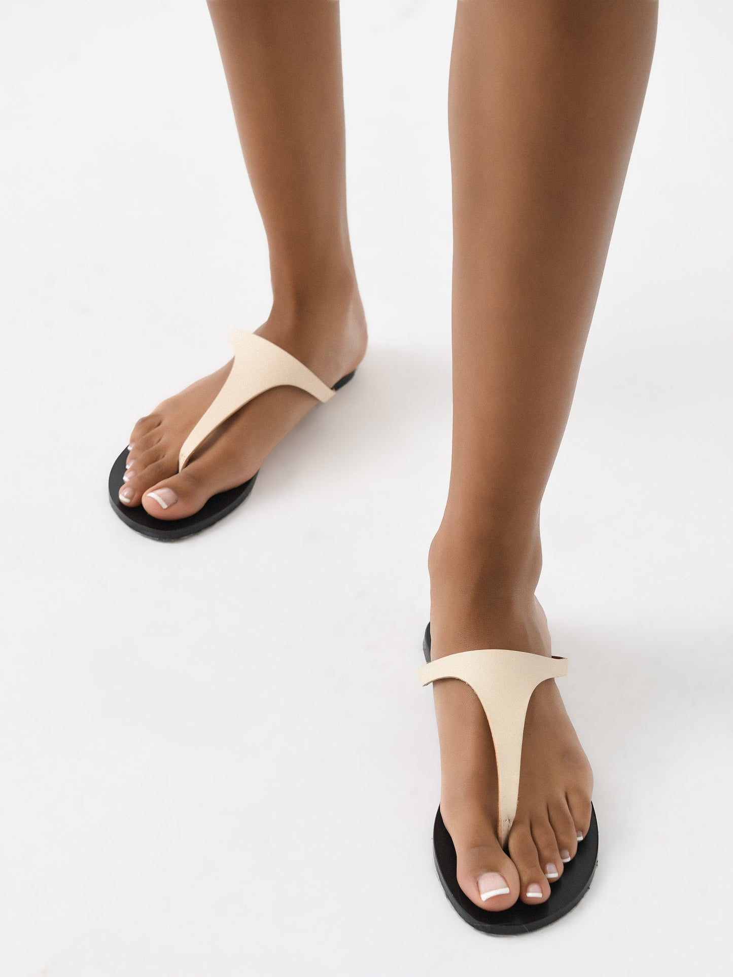 ATP Atelier Women's Pesche Flat Leather Sandal