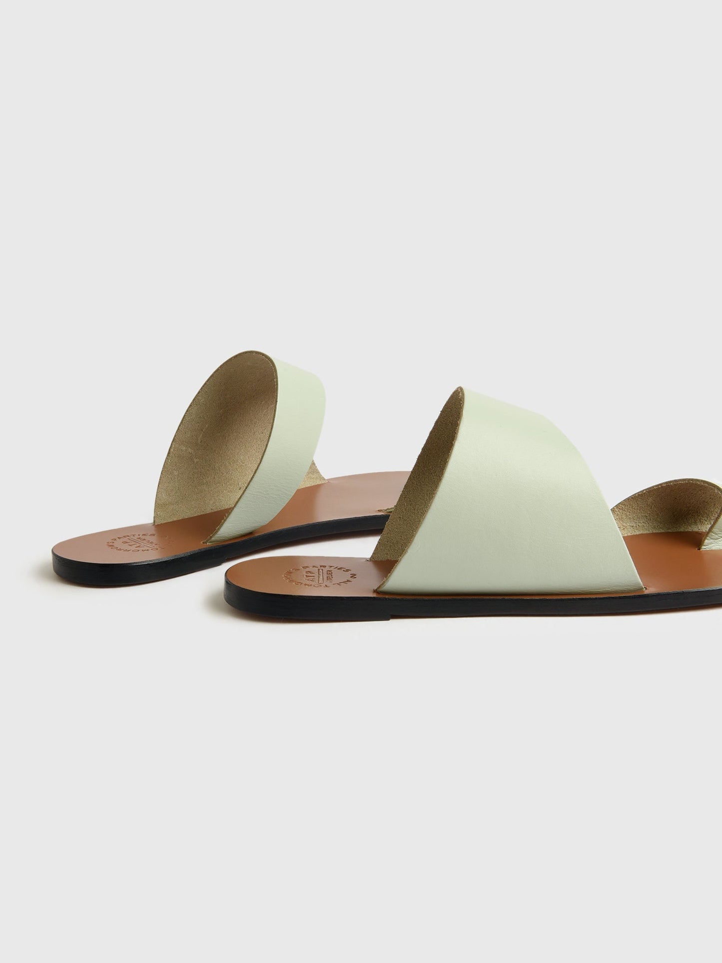 ATP Atelier Women's Centola Leather Slide Sandal
