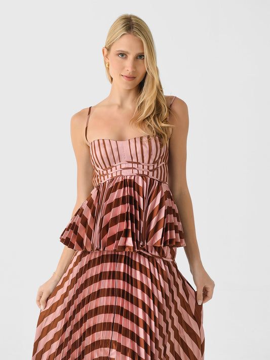 CLEA Women's Tatiana Pleat Top