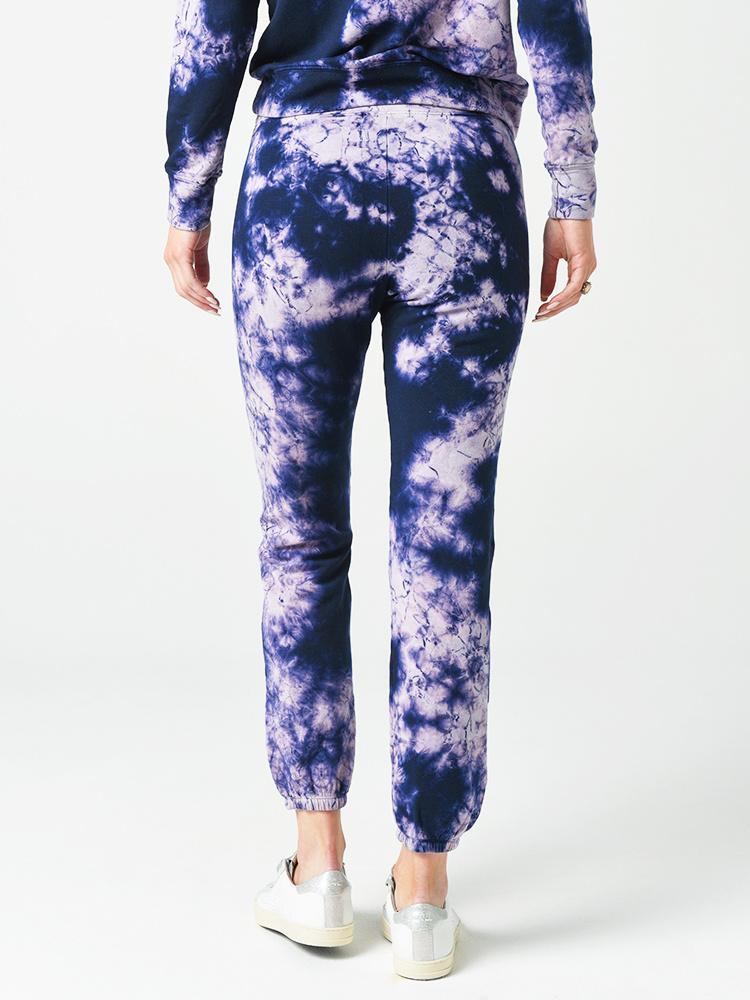 Stateside Women's Tie Dye Viscose Fleece Pant