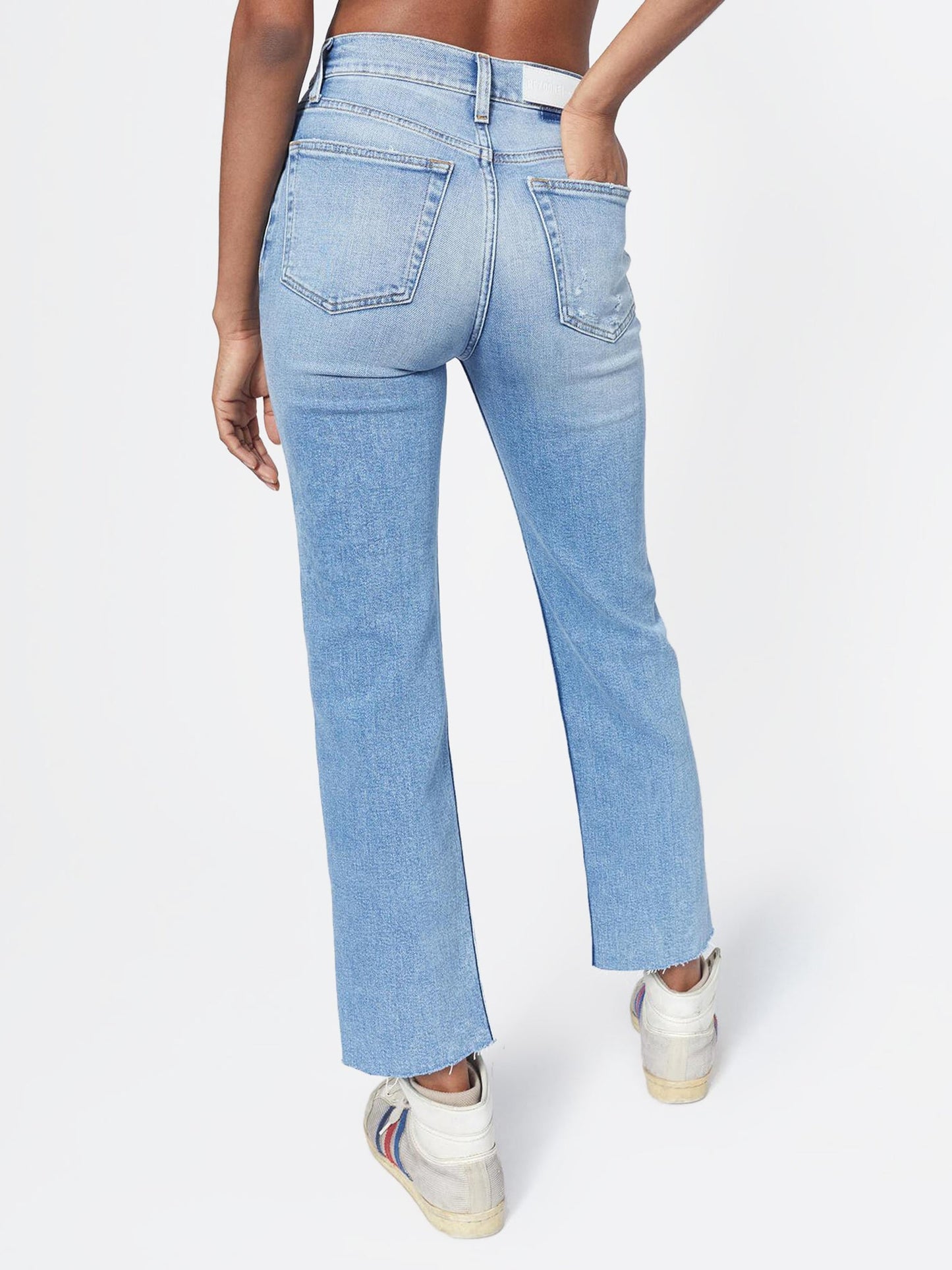 Re/Done Women's 70s Stove Pipe Jean