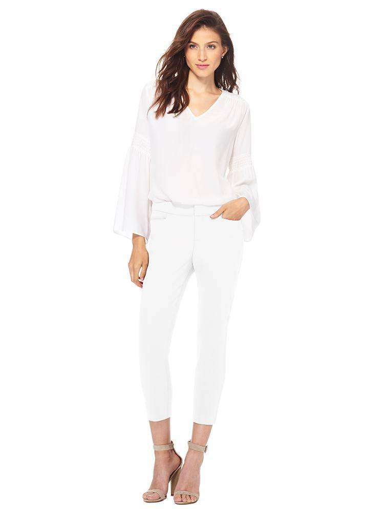 Ecru Madison Crop