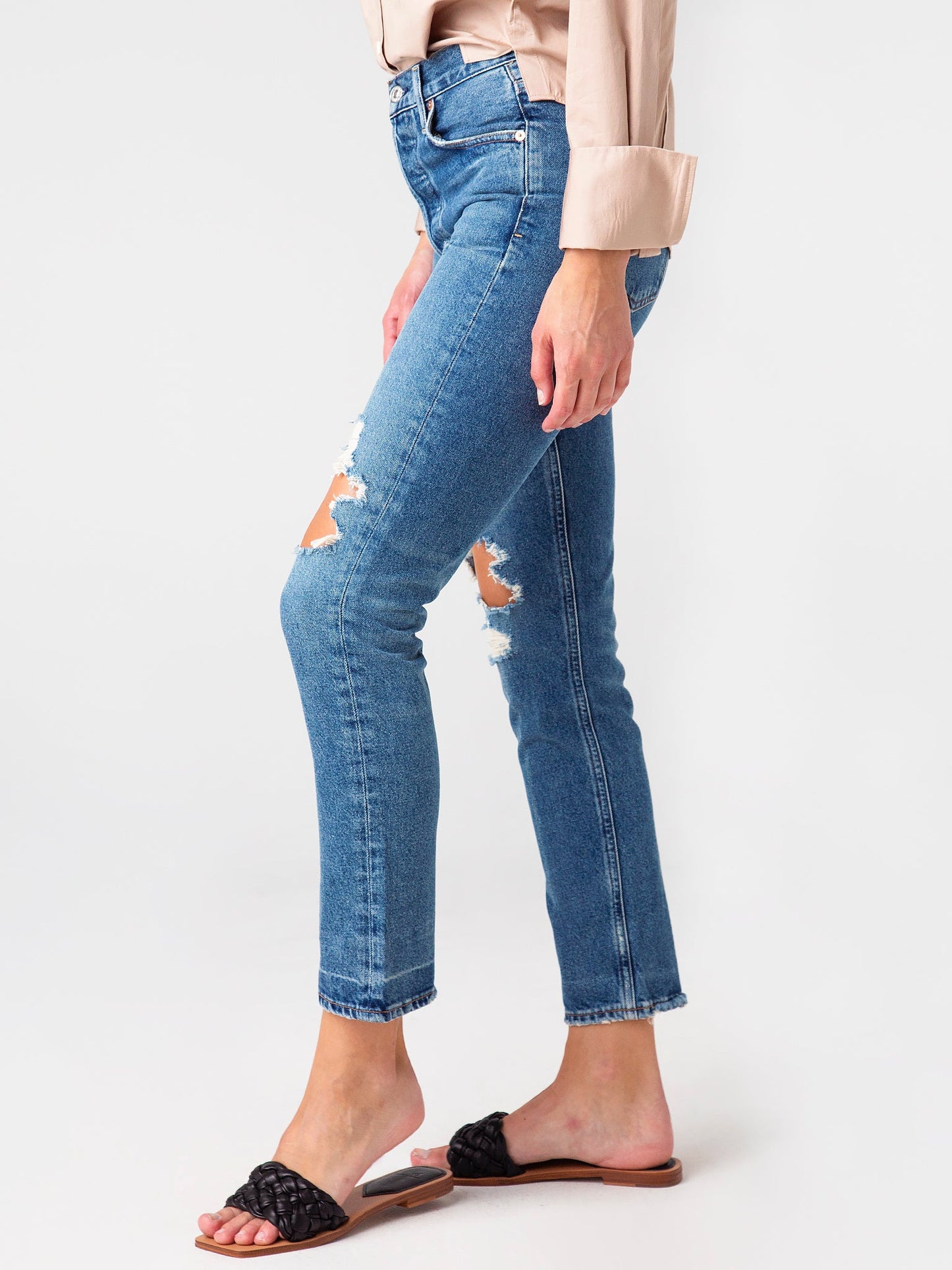 Citizens Of Humanity Women's Charlotte High Rise Straight Fit Jean