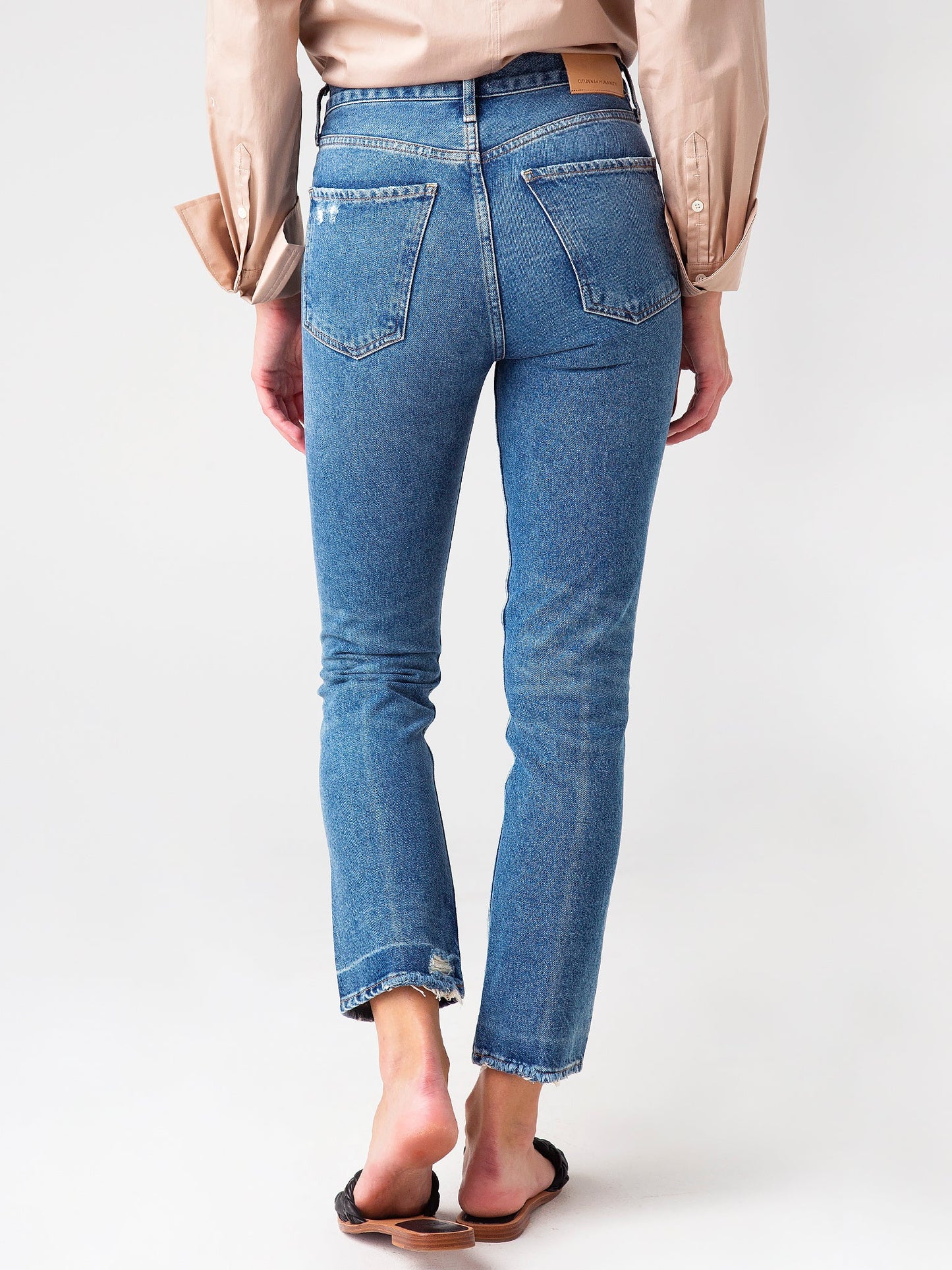 Citizens Of Humanity Women's Charlotte High Rise Straight Fit Jean