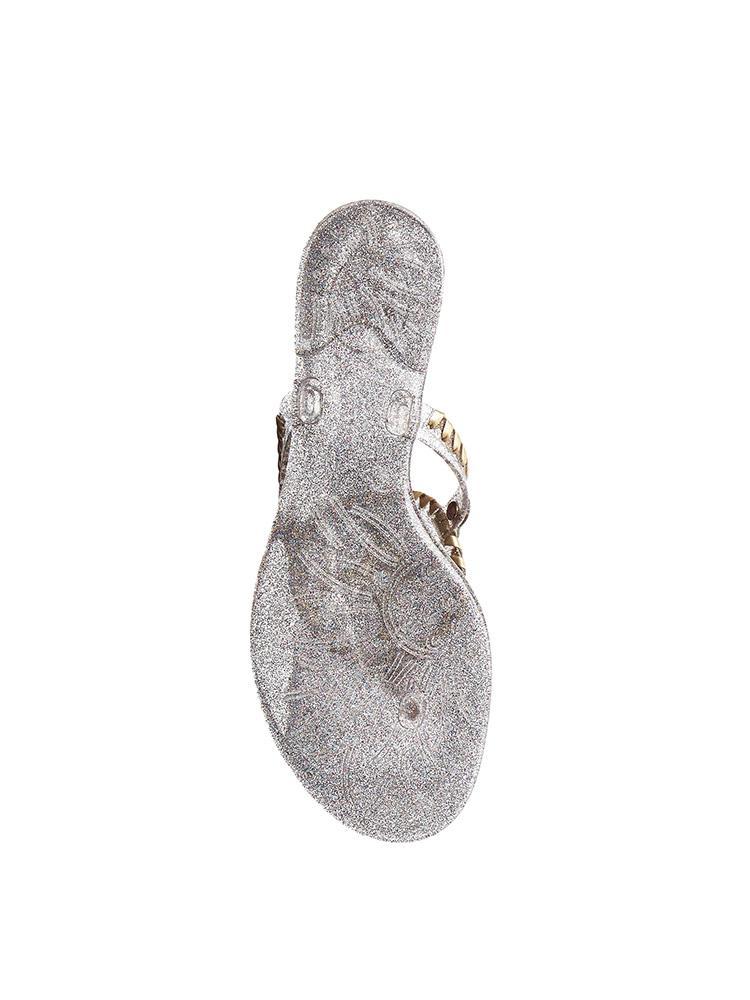 Jack Rogers J.M.R.MGMT. Women's Sparkle Georgia Jelly Sandal