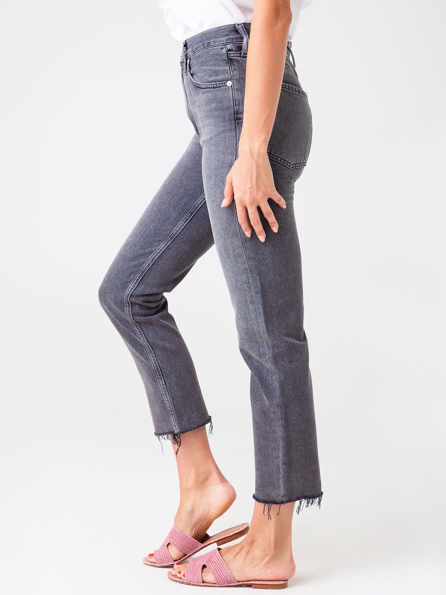 Citizens Of Humanity Women's Daphne Crop High Rise Stove Pipe Jean
