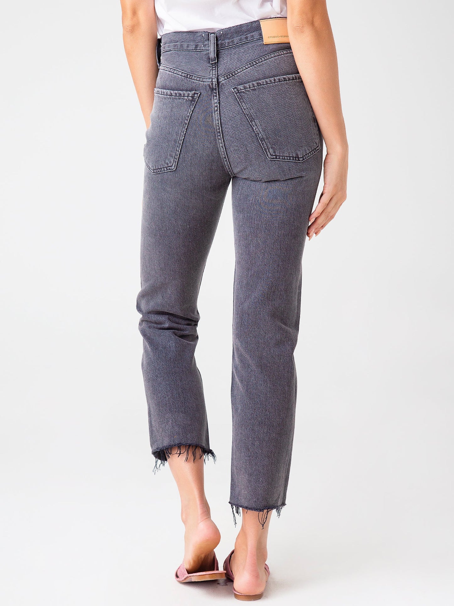 Citizens Of Humanity Women's Daphne Crop High Rise Stove Pipe Jean