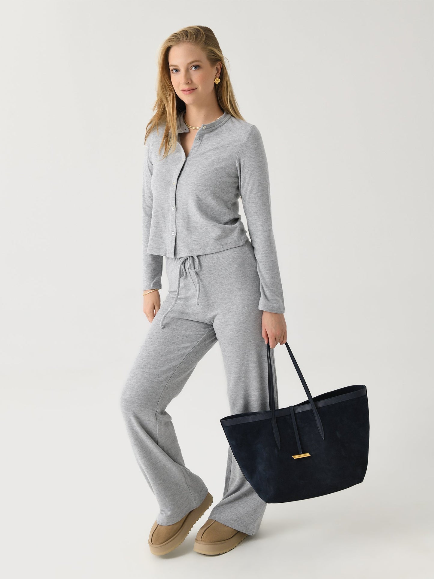 DONNI. Women's The Sweater Wide Leg Pant