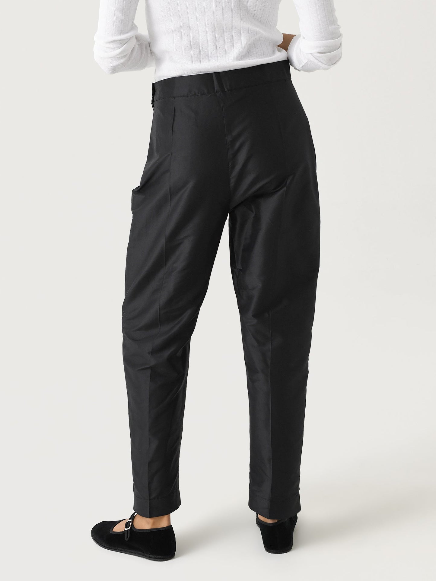 DONNI. Women's The Taffeta Cigarette Pant