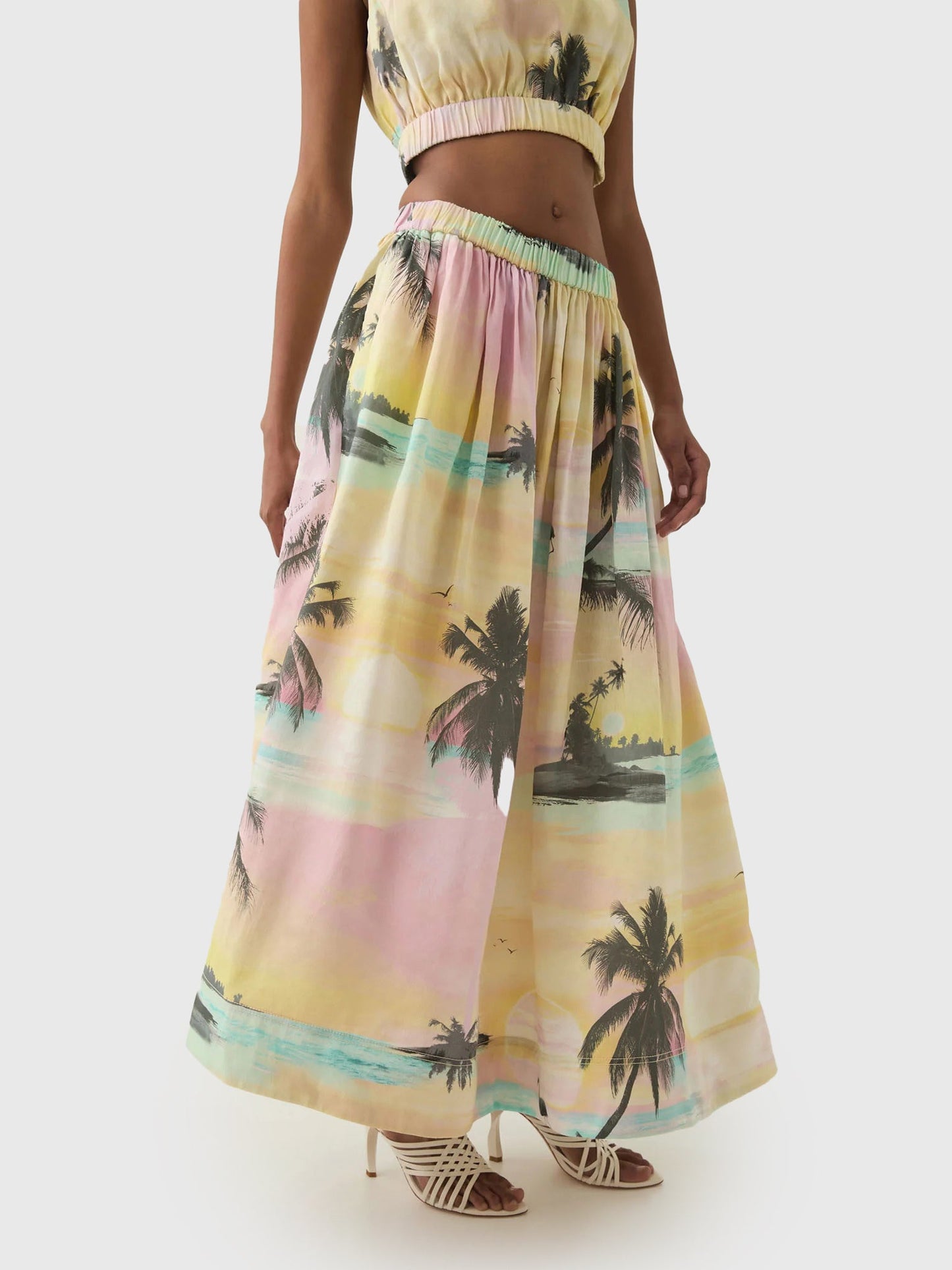 AJE Women's Nicolette Maxi Skirt