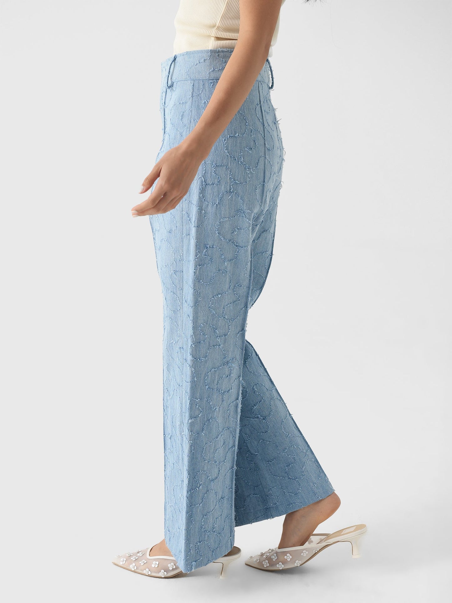 Destree Women's Yoshitomo Line Denim Pant