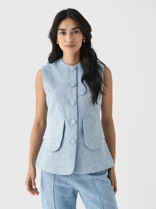 Destree Women's Marianne Line Denim Vest