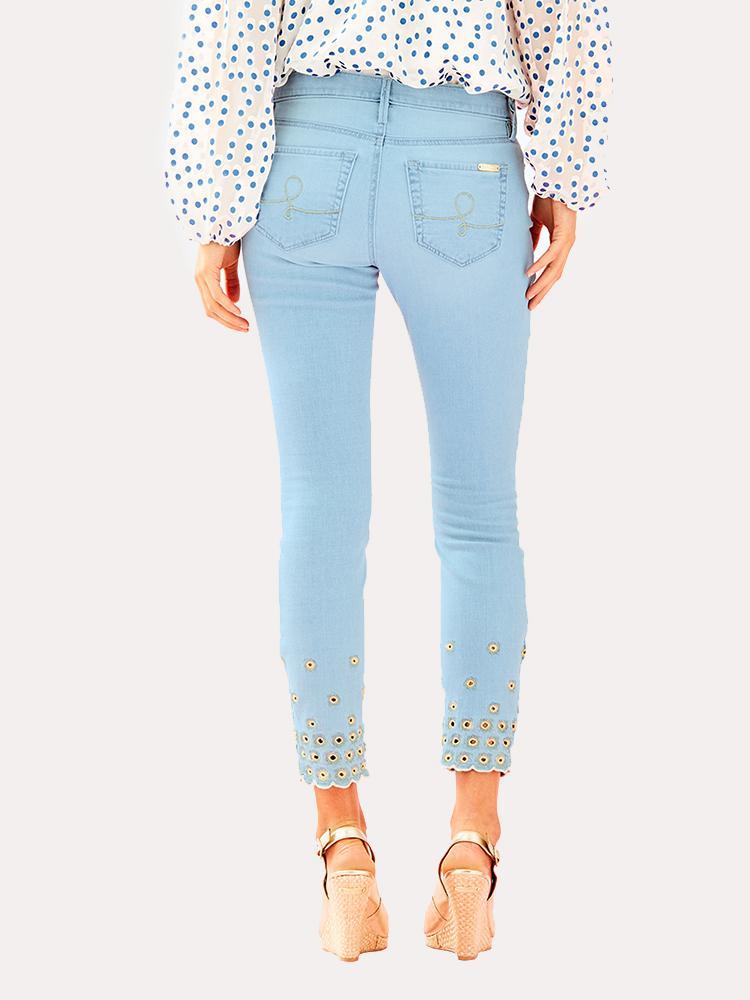 Lilly Pulitzer Women's South Ocean Skinny Crop Pant