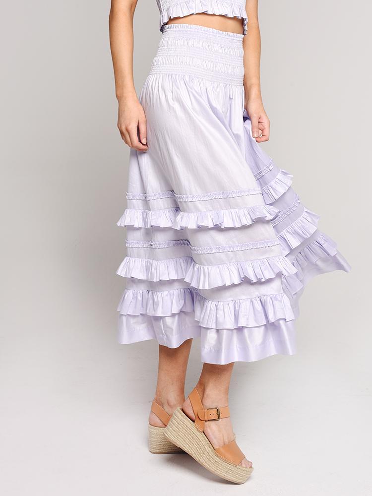 Rebecca Taylor Smocked Skirt