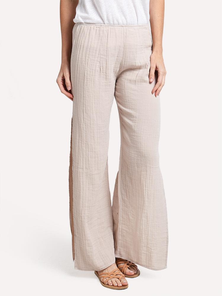 Stark X Women's Side Slit Cotton Gauze Pant