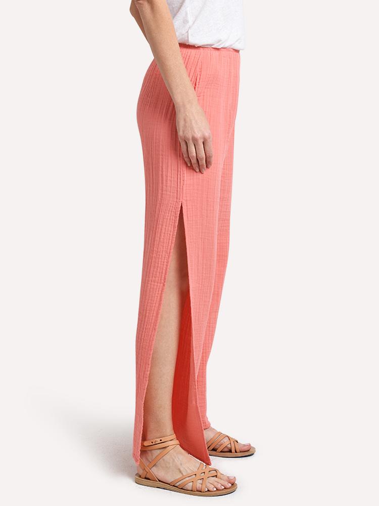 Stark X Women's Side Slit Cotton Gauze Pant