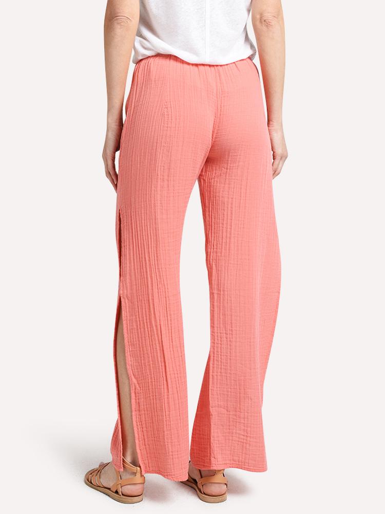 Stark X Women's Side Slit Cotton Gauze Pant