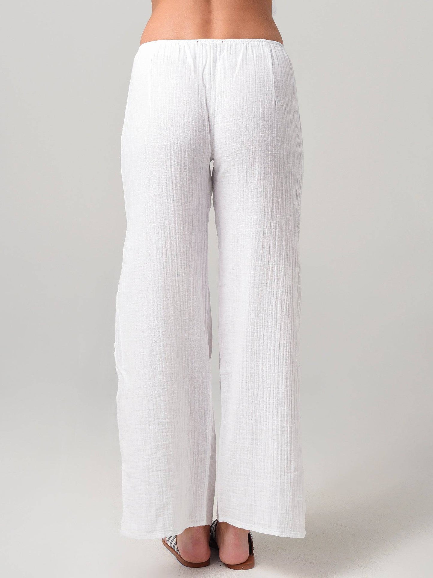 Stark X Women's Side Slit Cotton Gauze Pant